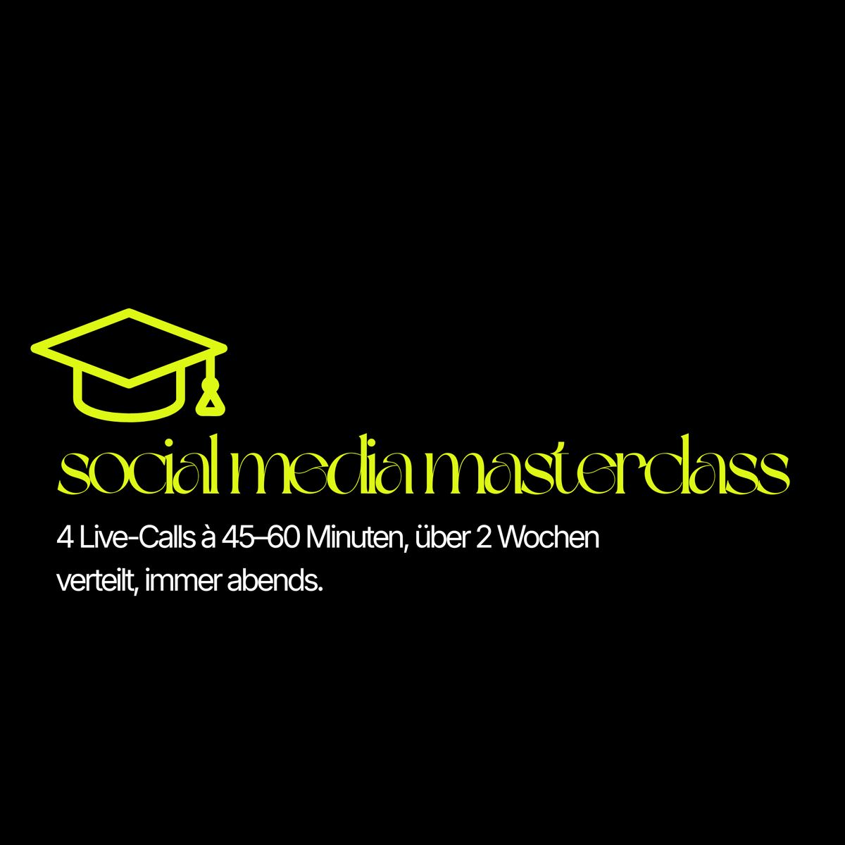 Social Media Masterclass – Studio E